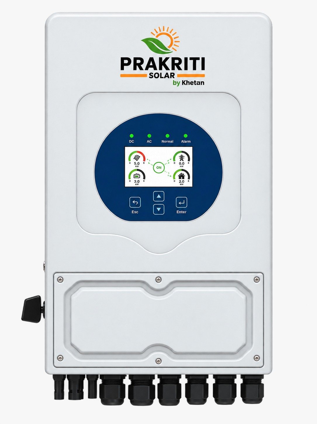 Prakriti Hybrid Solar Inverter